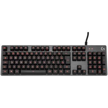 Imagem de Teclado Mecânico Gamer Logitech G413 USB ABNT2 - Preto