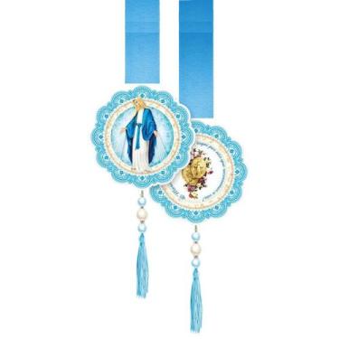 Imagem de Escapulário Decoração De Porta Nossa Senhora Das Graças - Loja Mãe Apa