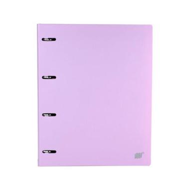 Imagem de Fichário Argolado com Divisória A4 Tons Pastel  Yes - Individual, Lila
