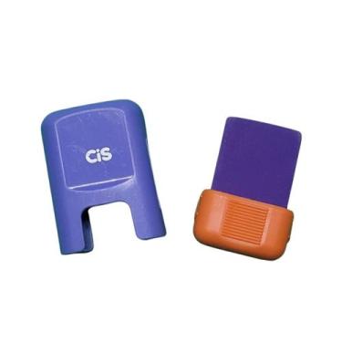 Imagem de Borracha Escolar Cis Club com Case Protetor e Macia, Roxo
