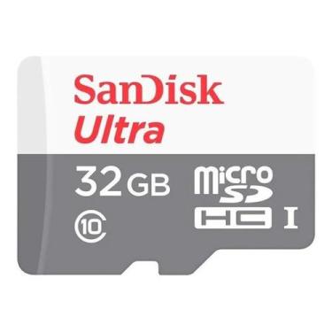 Imagem de Cartão de Memoria Sandisk Ultra 32gb 80MBs