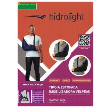 Imagem de Tipoia Estofada Imobilizadora Velpeau - Cor Azul HIDROLIGHT, GG