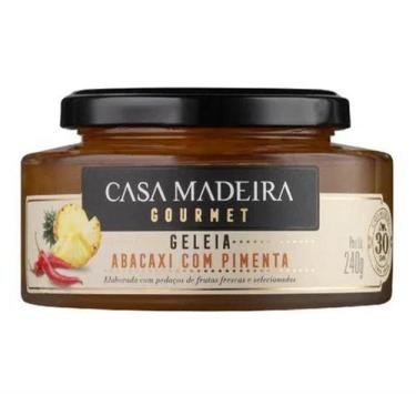 Imagem de Geleia Gourmet Casa Madeira de Abacaxi com Pimenta 240g - GG213