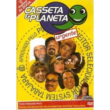Imagem de DVD Casseta e Planeta Urgente - O Melhor de 2004 - Globo