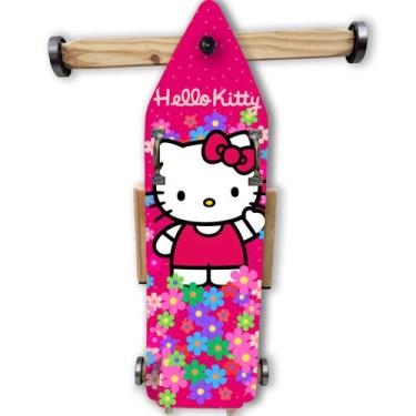 Imagem de Carrinho de Rolimã 4 Rodas Brinquedo Hello Kitty - PRIMANTO