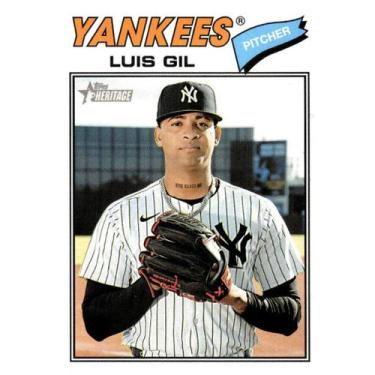 Imagem de Cartão 2026 Topps Heritage 123 Luis Gil Yankees - Marca Própria