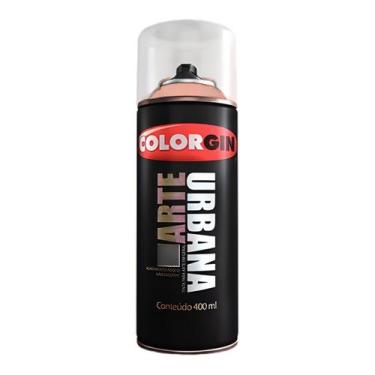 Imagem de Tinta Spray 400ml Arte Urbana Colorgin Alta Cobertura, Rosa Pétala