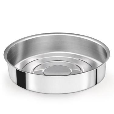 Imagem de Forma Assadeira Redonda Alta 27Cm 2L Nacional - Aluminio Nacional