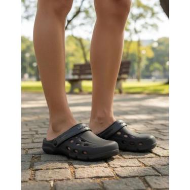 Imagem de Sandália Babuche M Adventure EVA Super Leve Boa Onda 2422101 Cor:Preto