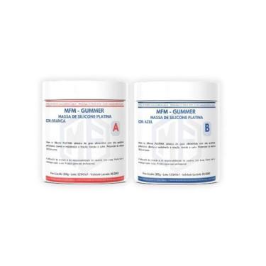 Imagem de Massa de Silicone Platina MFM-GUMMER - Grau Alimentício, Atóxica, Alta
