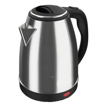 Imagem de Jarra Elétrica Inox 1,8l 110v Chaleira Elétrica - Arggô, Preto