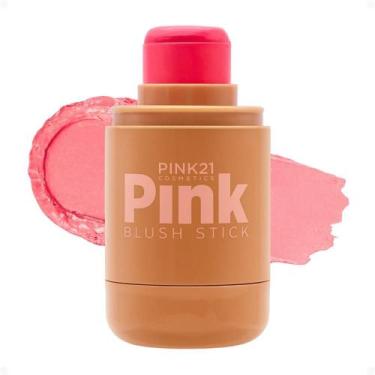 Imagem de Blush em Stick PINK 21 Cor 02 CS5658 - PINK 21 COSMETICS