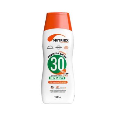 Imagem de Protetor Solar Fps 30 Corporal Com Repelente Nutriex 120ml