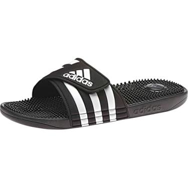 Imagem de adidas Originals Tênis feminino Nite Jogger reflexivo, Preto/branco/preto, 42 BR