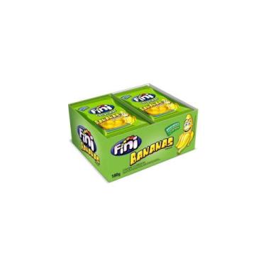 Imagem de Gelatinas Fini Bananas 12 Unidades de 15grs Cada