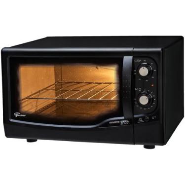 Imagem de Forno Elétrico Gourmet Grill Bancada Preto 44L Fischer 220V, Black, 22