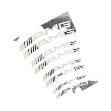 Imagem de Adesivos Refletivos Impermeáveis Para Pinças De Freio De Carro, Letras