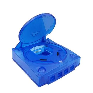 Imagem de Carcaça de Substituição Hzxkqmil para SEGA Dreamcast Azul