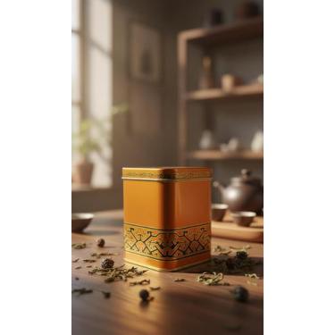 Imagem de Chá de Jasmim em Lata Importado - 120g - Congratulations Store