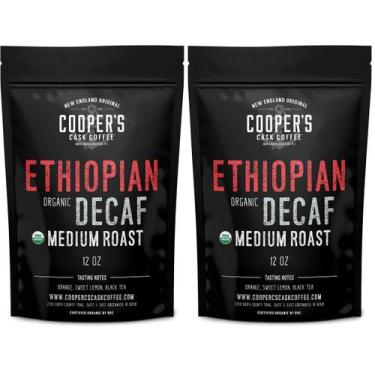 Imagem de Café Cooper's Cask 340 g Descafeinado Torra Média  Pacote com 2 unidad