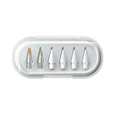 Imagem de Conjunto De 6 Pontas Substituíveis Para Apple Pencil Com Estojo De Arm