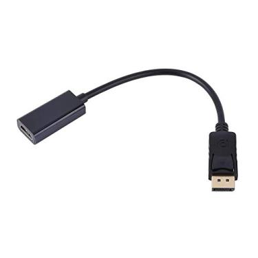 Imagem de Adaptador Displayport para HDMI, Adaptador conversor Dp (porta de exibição) macho para HDMI fêmea para PC HP/DELL Suporta 20 pinos 1080P para dispositivo de saída DP PC, Notebook, dispositivos de entrada HDMI, como monitores, TV