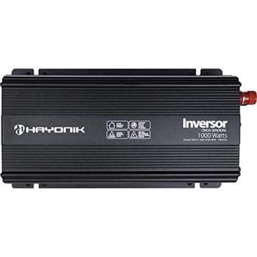 Imagem de HAYONIK, Inversor Off-Grid, Onda Senoidal Pura, Potência Nominal 1000W, Potência de Pico 2000W, Entrada 12VDC, Saída 127VAC - PW21-1
