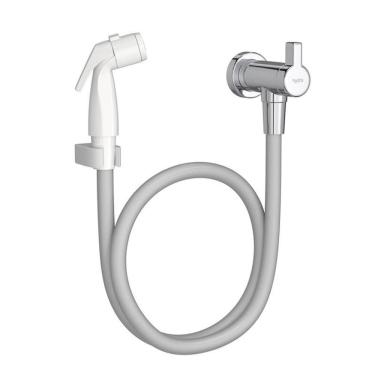 Imagem de Ducha Higiênica Hydra Hydraplus com Registro Branco / Cromado