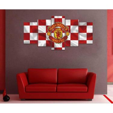 Imagem de Quadro Decorativo Sala Quarto Escritório Manchester United