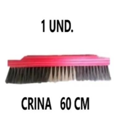 Imagem de Vassoura Pelo Natural Crina 60 Cm S/ Cabo