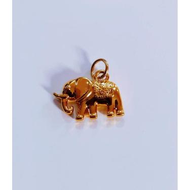 Imagem de Pingente Elefante Prosperidade Folheado