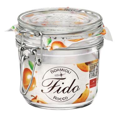 Imagem de BORMIOLI ROCCO FIDO POTE HERMÉTICO 10x10x10cm 350ml VIDRO TRANSP