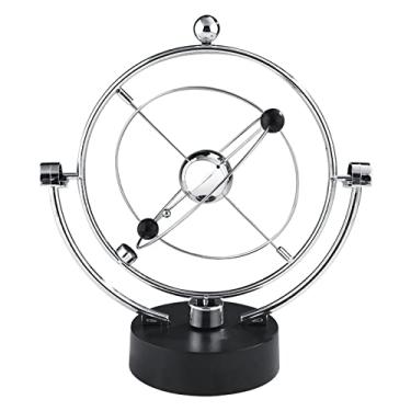 Imagem de Craft Perpetual Motion Movement Swing Ball Celestial Body Movement Orbital Motion Balls Home Office Desk Table Ornament Gift(A603)