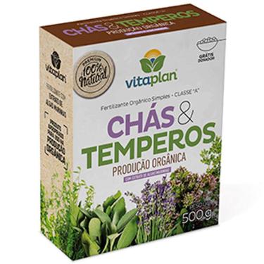 Imagem de Caixa Fertilizante Vitaplan Orgânico Chás, Ervas e Temperos