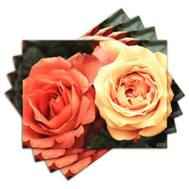 Imagem de Jogo Americano - Rosas Com 4 Peças - 354Jo - Allodi