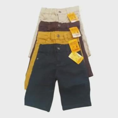 Imagem de Bermuda Infantil Masculina 5 Short Jeans Infantil 2 A 16 Ano