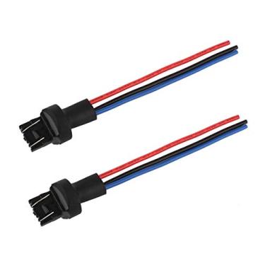 Imagem de TOMALL Adaptador macho conector de lâmpada 7440 7443 T20 para lâmpadas de freio automotivas/seta/soquete de lâmpadas de ré (pacote com 2)