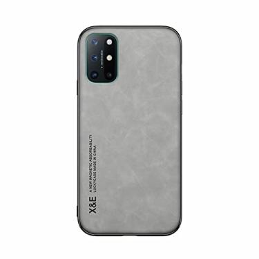 Imagem de Kepuch Silklike Capa para Oneplus 8T - Case Placa de Metal Embutida para Oneplus 8T - Cinza