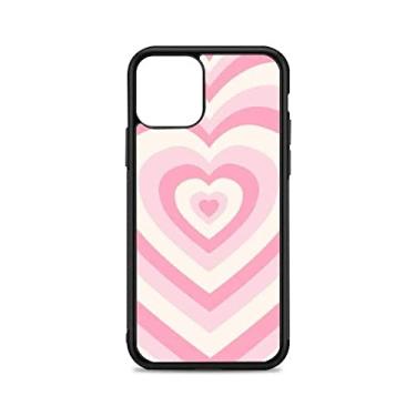 Imagem de Rose latte love capa de telefone para iphone 12 mini 11 13 pro max x xr 6 7 8 plus se20 silicone macio tpu e capa de plástico duro, a1, para iphone 13 pro