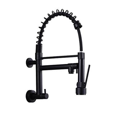 Imagem de Torneira Gourmet 50cm Preta de Parede Belcca