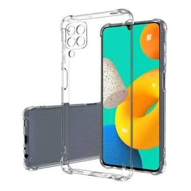 Imagem de Capa Anti Impacto Samsung Galaxy M32 Capinha Silicone Flexível Bordas Anti Shock