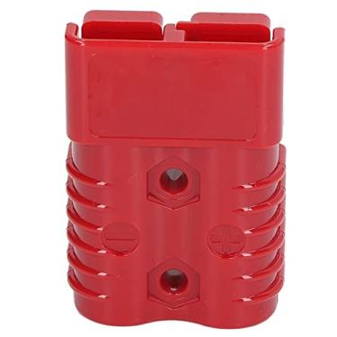 Imagem de Tomada de Desconexão Rápida da Bateria, 175A 600V Marcação de Cores Conector Rápido da Bateria para Geladeiras de Caravana para Sistemas de Bateria Dupla (Vermelho)