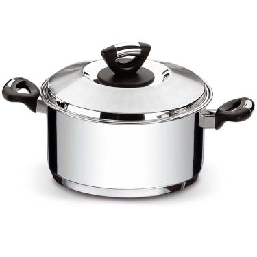 Imagem de Caçarola Funda Tramontina Solar Baquelite Inox - 28cm