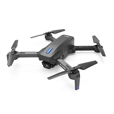 Imagem de LVOD Drone com camera HD, Drone GPS H14 VS E58, Drone E88 com câmera dupla 4K HD 2.4G / 5G WiFi FPV 75 graus Quadcopter de ajuste elétrico