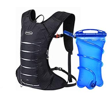 Imagem de Mochila 3L Ciclismo Hidratação Mochila Impermeável para Acampamento ao Ar Livre Caminhada Mochila Mochila Ciclismo com Bolsa de Água TPU 3L