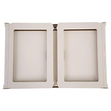 Imagem de Uxsiya Mesa de servir, mesa de cama dobrável móvel para casa (bege)