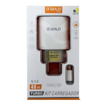 Imagem de Kit Carregador Turbo V8 9.1A 40W