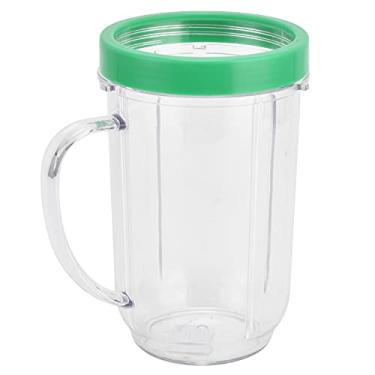 Imagem de Copo do Liquidificador Substituição 250w Mb 1001 16oz Copo de Agitação Jarra Caneca Verde para Mb 1001 250w Caneca de Agitação Acessórios de Estacas de Suporte de Gotejamento