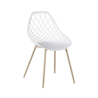 Imagem de Cadeira Cloe Base Em  Aço Com Assento Em Polipropileno