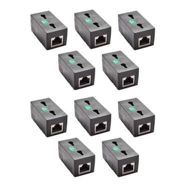 Imagem de MOUDOAUER 10 peças 10M/100Mbp RJ45 Adaptador divisor de injetor passivo POE, 5V-48V/2A